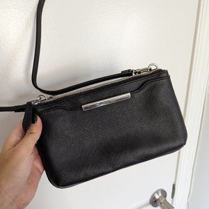 Black Tumi Leather Crossbody